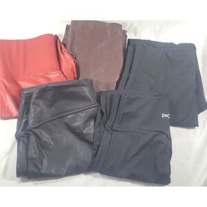 LOT: 5 Women's Leggings - Honey Love, Commando, Quince, Carbon38, PcheeBum - L